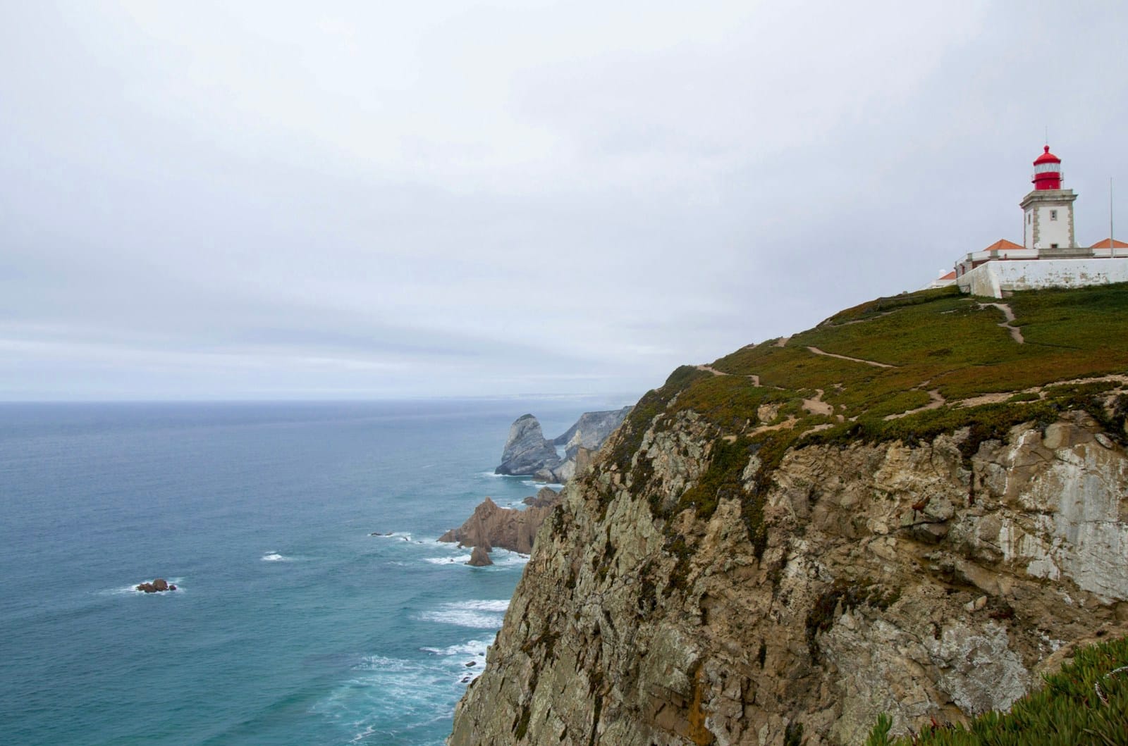 Cabo da Roca cliffs on the Cascais coastal route